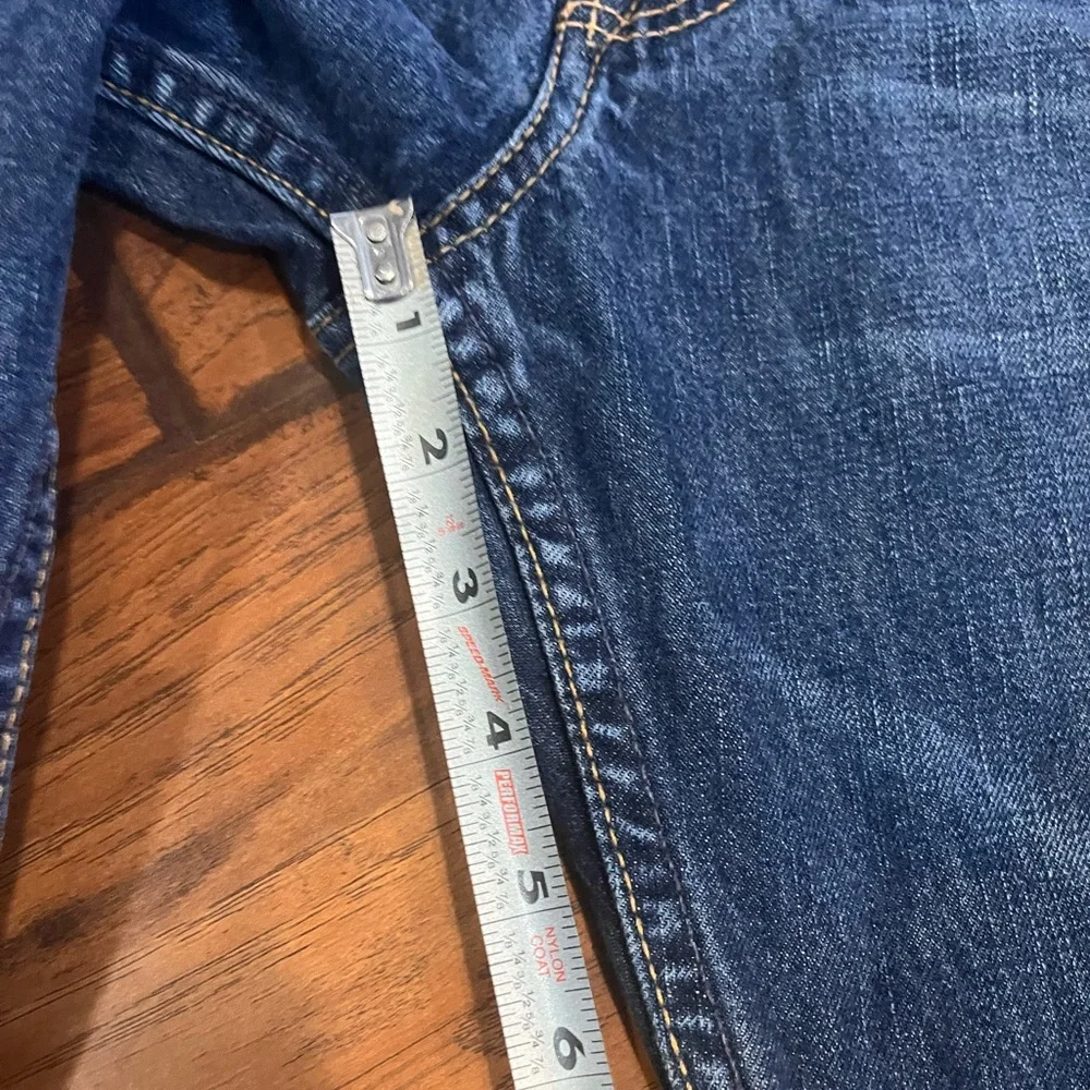 American Eagle jeans mens fit 30x31 (tag 30x34) blue cotton Relaxed Straight Y2K